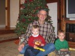 My Dad with the boys