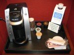 Awesome coffee machine in the room