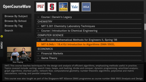 Open Courseware