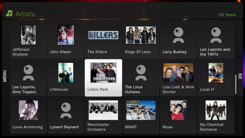 Boxee Music